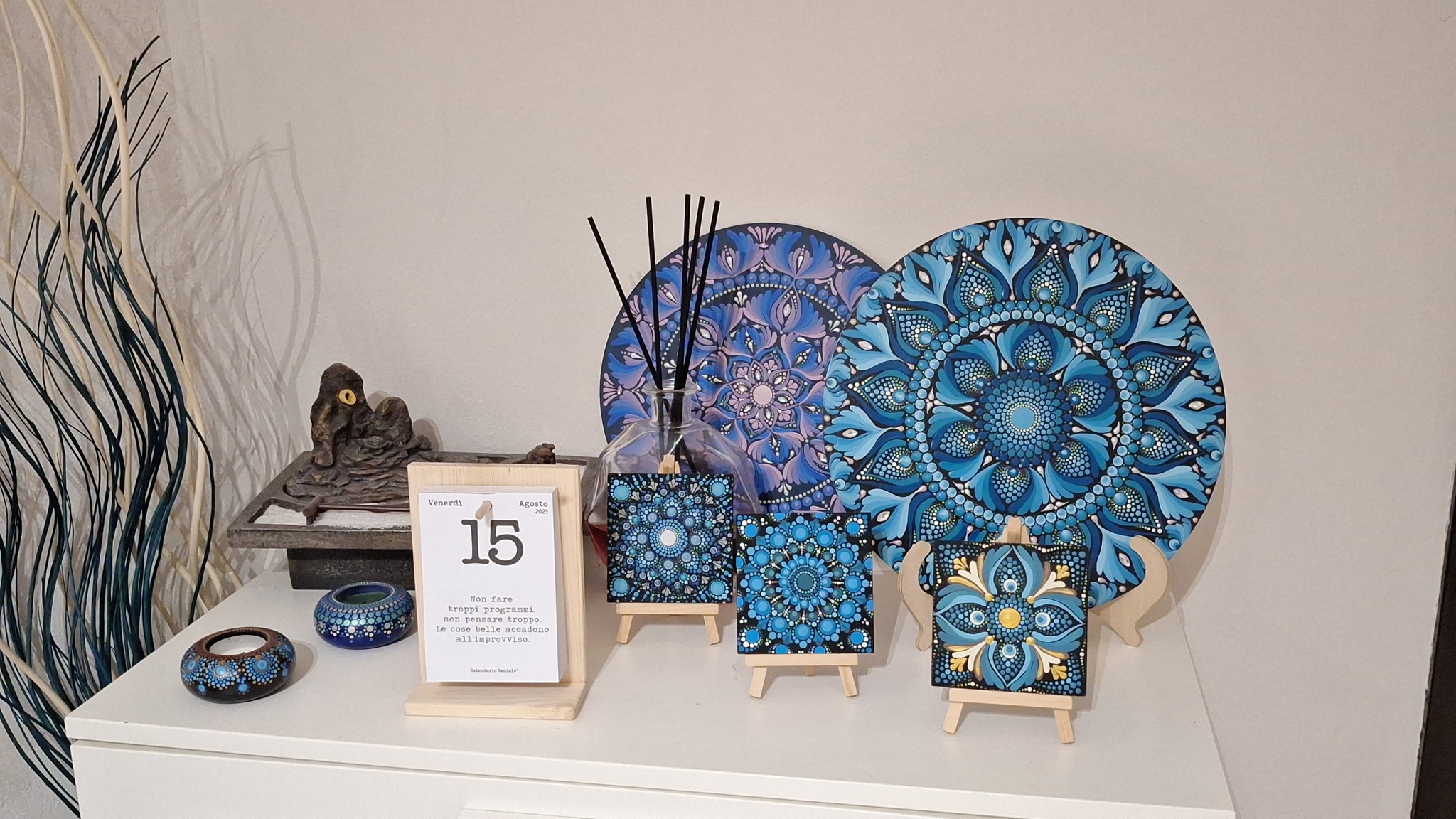 Intensity Blue Mandala