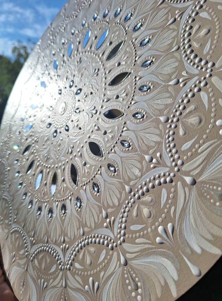 Classic White Mandala